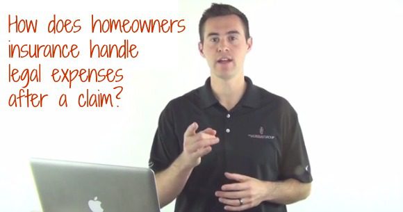 how does homeowners insurance handle legal expenses after a claim