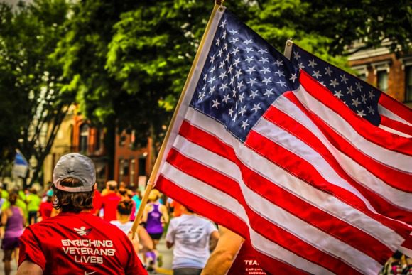 team rwb american flag